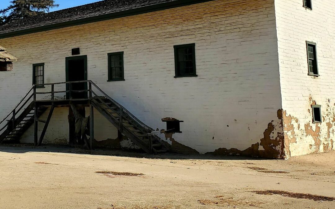 Staircase Replacement Underway at Sutter’s Fort