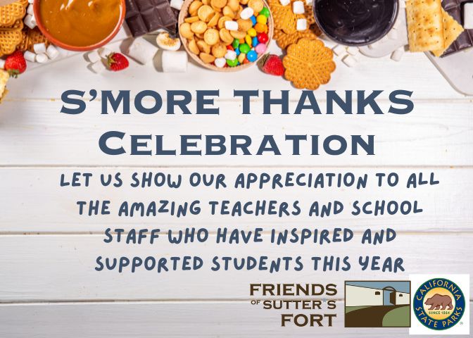 CANCELLED: S’more Thanks: End of Year Thank You Celebration for Teachers