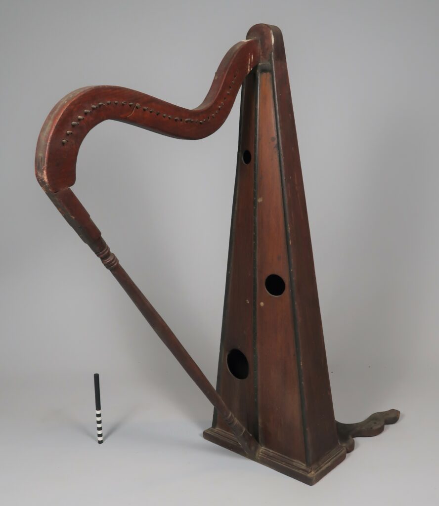Inside Sutter’s Fort, Museum Collection Spotlight Series: Gold Rush Era Harp