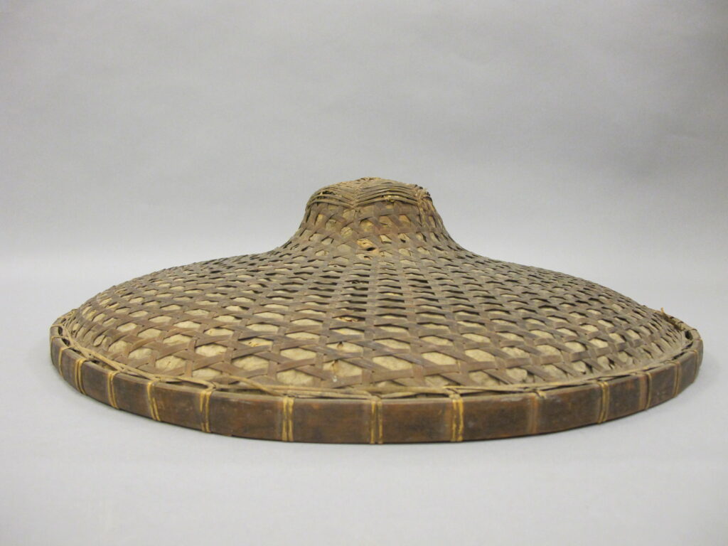 Ah Foo’s Bamboo Hat donated to Sutter’s Fort in 1928