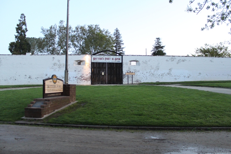 Sutter’s Fort Over Time: Before Recent Restoration Work 